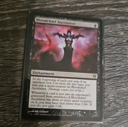 Magic the Gathering Zendikar (2009) Bloodchief Ascension One Copy - Image 1
