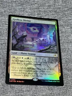 GODLESS SHRINE FOIL - Rare - EOE Edge of Eternities MTG 0254 - Image 1