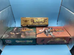 X3 Empty Mtg Booster Boxes ( Legions, 8th Edition & Scourge) For Display - Image 1