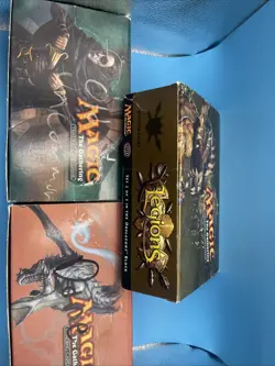 X3 Empty Mtg Booster Boxes ( Legions, 8th Edition & Scourge) For Display - Image 2