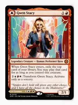 Gwen Stacy 0078 (M) MTG Marvel's Spider-Man (SPM) - Image 1