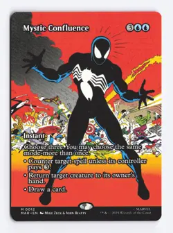 Mystic Confluence (Borderless) 12 (M) MTG Marvel's Spider-Man Eternal-Legal MAR - Image 1