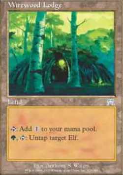 MTG Wirewood Lodge, Light Play, English Onslaught - Image 1