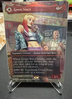 Gwen Stacy (0202) (Borderless) Marvel's Spider-Man Regular - Image 1