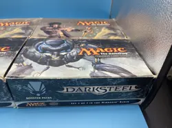 X4 Empty Mtg Booster Boxes (x2darksteel & X2 Onslaught) For Display - Image 3
