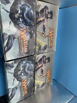 X4 Empty Mtg Booster Boxes (x2darksteel & X2 Onslaught) For Display - Image 4