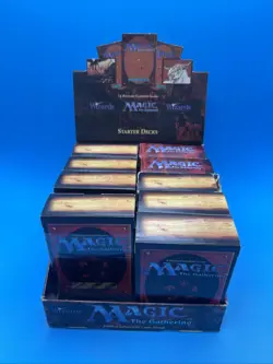 Mtg Fourth Edition Empty Starter Decks For Display - Image 1