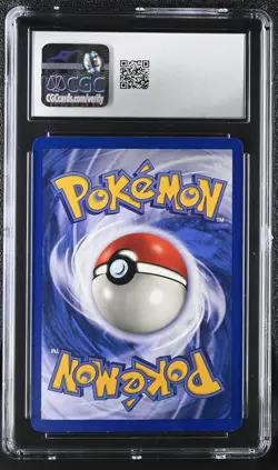 CGC 8.5 Ditto 1999 Fossil 1st Edition 3/62 Holo Pokemon Card - Image 2