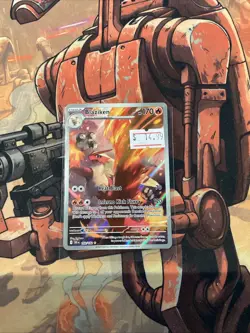 Pokemon TCG Blaziken Illustration Rare Card 192/182 Destined Rivals Series - Image 1