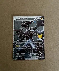 Pokemon TCG Celebrations Zekrom 114/114 Official Near Mint Card - Image 1