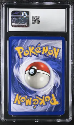 CGC 8 Hitmonlee 1999 Fossil 1st Edition 7/62 Holo Pokemon Card - Image 2