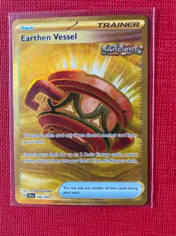 Earthen Vessel 096/064 Sv: Shrouded Fable Holo Card NM/M Condition, English - Image 2