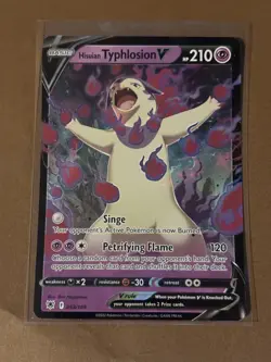 Pokemon TCG Hisuian Typhlosion v Astral Radiance Holo Ultra Rare Card 053/189 - Image 1