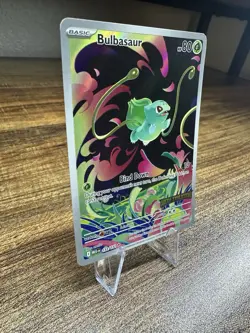 Pokemon Card Bulbasaur 133/132 Mega Evolution Stamped Promo - Image 2