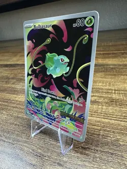 Pokemon Card Bulbasaur 133/132 Mega Evolution Stamped Promo - Image 3