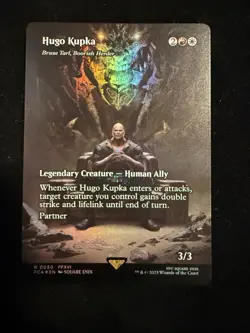 Hugo Kupka (Bruse Tarl, Boorish Herder -Showcase Foil) - MTG FF: TtA (FCA) #50 - Image 1