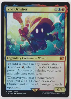 MTG Vivi Ornitier Final Fantasy Foil - Image 1