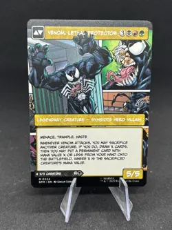 2025 MTG Marvel Spider-Man Eddie Brock (0224) (Borderless) 0224 Pack Fresh NM - Image 2