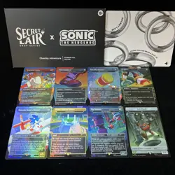MTG Secret Lair Sonic: Turbo Gear Foil Edition (Unsealed) - Image 1