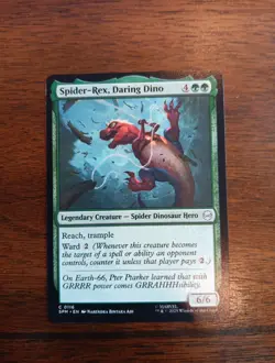 MTG Spider-Rex, Daring Dino: Marvel's Spider-Man SEE PICS - Image 1