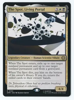 The Spot, Living Portal #0153 MTG Marvel's Spider-Man Magic The Gathering - Image 1