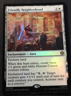 Friendly Neighborhood - Foil - SPM - MTG - EN - NM - 0008 - Image 1