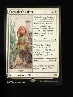 Caretaker's Talent (006) Bloomburrow BLB MTG Magic - Image 1