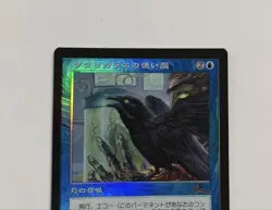 MTG Raven's Familiar Foil Magic The Gathering Card Used Collectible - Image 3