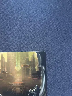 MTG Sacred Foundry Galaxy Foil Magic Card Collectible Used - Image 3