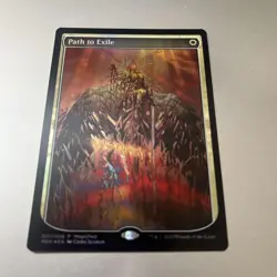 MTG Path to Exile Promo Foil Play Penny Used - Image 1
