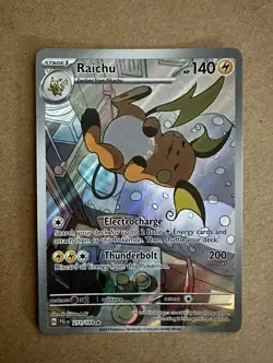 Pokemon Raichu 211/193 Paldea Evolved Sleepy Raichu - Image 1
