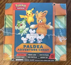 Pokemon TCG: Paldea Adventure Chest (Sealed in Box) - Image 1