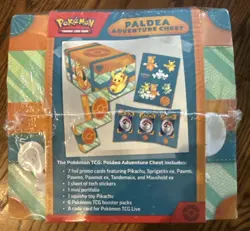Pokemon TCG: Paldea Adventure Chest (Sealed in Box) - Image 4