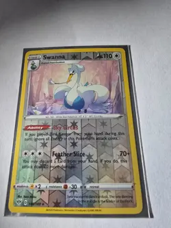Pokemon #149/189 Swanna Darkness Ablaze Reverse Holo Rare NM/MT - Image 1
