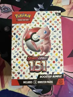 Brand New Sealed Pokemon TCG Scarlet & Violet 151 Booster Bundle Pokemon 6 Packs - Image 1