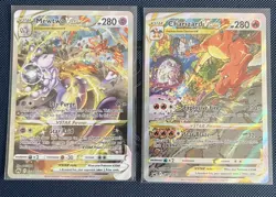 Pokemon VSTAR Mewtwo and Charizard Set of 2 GG44/GG70, SWSH262 - Image 2
