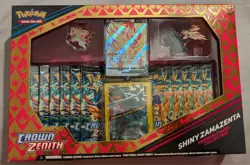 Pokemon TCG: Shiny Zamazenta Crown Zenith Premium Figure Collection sealed - Image 1