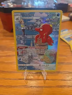 Octillery TG03/TG30 Brilliant Stars Trainer Gallery Ultra Rare Full Art Pokemon - Image 1