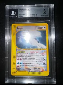 Pokemon Lugia Crystal 149/147 Aquapolis Holo ENG BGS 8 - No Charizard Gold Star - Image 1