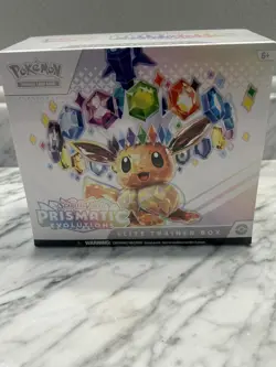 Pokemon TCG Scarlet Violet Prismatic Evolutions ETB Elite Trainer Box NEW SEALED - Image 1