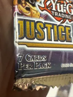Lot Of 4 YuGiOh Justice Hunters Booster Pack - Image 3