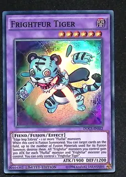 Frightfur Tiger - DOCS-ENSE2 - Super Rare - Limited Edition - Yugioh - Image 1