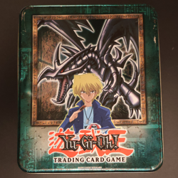 YUGIOH 2003 JOEY WHEELER B SKULL DRAGON TIN EMPTY USED NO CARDS TIN ONLY. - Image 1