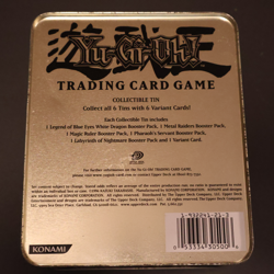 YUGIOH 2003 JOEY WHEELER B SKULL DRAGON TIN EMPTY USED NO CARDS TIN ONLY. - Image 3