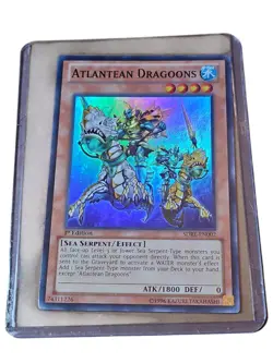 Yugioh Atlantean Dragoons SDRE-EN002 Super Rare 1st Edition - Image 1