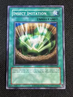 YuGiOh! - Insect Imitation RP02-EN016 Common Unlimited (Reprint) Near Mint - Image 1
