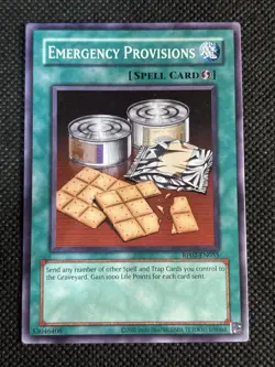 YuGiOh! - Emergency Provisions RP02-EN055 Common Unlimited (Reprint) Near Mint - Image 1