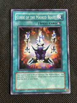 YuGiOh! - Curse of the Masked Beast RP02-EN030 Common Unlimited (Reprint) NM - Image 1