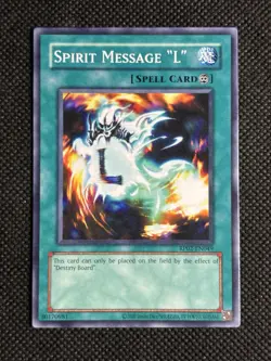 YuGiOh! - Spirit Message "L" RP02-EN049 Common Unlimited (Reprint) Near Mint - Image 1