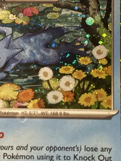 🌀 Pokemon TCG Mega Evolutions Golduck 008 Black Star Promo Holo English SWIRL🌀 - Image 3